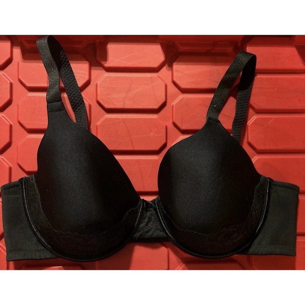 Vanity Fair Beauty Back Full Figure Smoothing Bra in Black, 40C